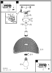 Handleiding Eglo 44044 Lamp