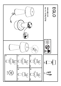 Handleiding Eglo 75795 Lamp