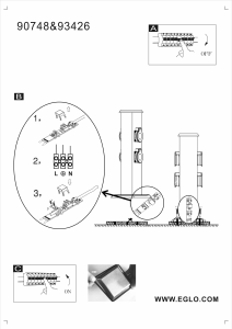 Handleiding Eglo 90748 Lamp