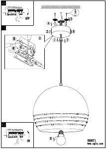 Handleiding Eglo 98071 Lamp