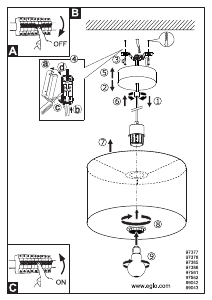 Handleiding Eglo 99042 Lamp