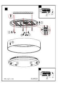 Handleiding Eglo 99539 Lamp