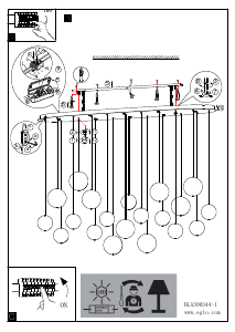 Handleiding Eglo 390344 Lamp