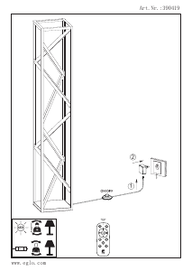 Handleiding Eglo 390419 Lamp