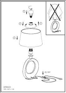 Handleiding Eglo 390423 Lamp