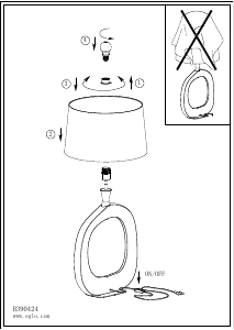 Handleiding Eglo 390424 Lamp