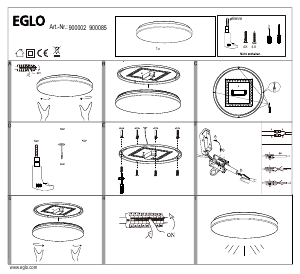 Handleiding Eglo 900002 Lamp