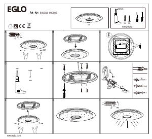 Handleiding Eglo 900005 Lamp