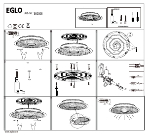 Handleiding Eglo 900006 Lamp