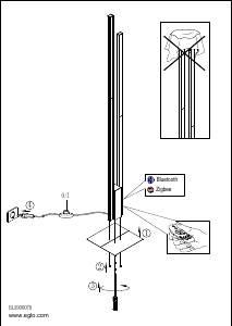 Handleiding Eglo 900078 Lamp