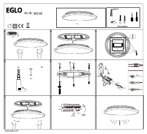 Handleiding Eglo 900128 Lamp