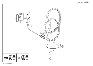 Handleiding Eglo 900951 Lamp