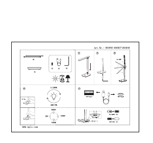 Handleiding Eglo 900956 Lamp