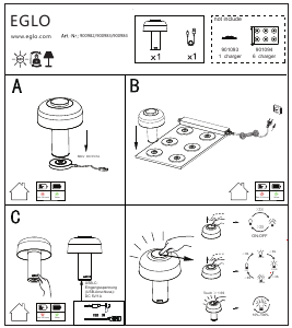 Handleiding Eglo 900982 Lamp