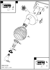 Handleiding Eglo 901038 Lamp