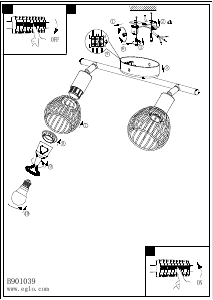 Handleiding Eglo 901039 Lamp