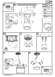 Handleiding Eglo 901043 Lamp