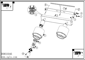 Handleiding Eglo 901046 Lamp