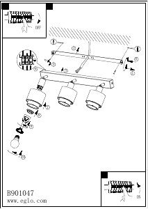 Handleiding Eglo 901047 Lamp