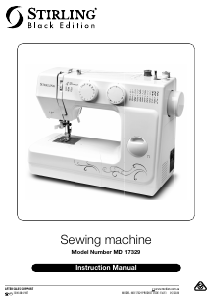 Manual Stirling MD17329 Sewing Machine