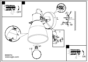 Handleiding Eglo 901174 Lamp