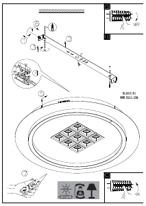 Handleiding Eglo 901191 Lamp