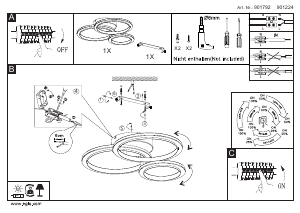 Handleiding Eglo 901224 Lamp