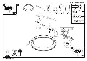 Handleiding Eglo 901248 Lamp