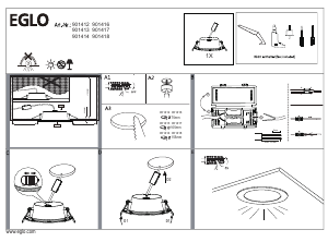 Handleiding Eglo 901412 Lamp