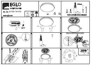 Handleiding Eglo 901528 Lamp