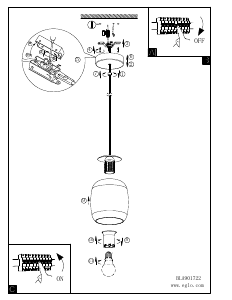 Handleiding Eglo 901722 Lamp