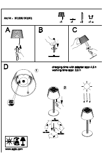 Handleiding Eglo 901898 Lamp