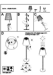 Handleiding Eglo 901902 Lamp