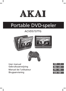 Brugsanvisning Akai ACVDS737TG DVD afspiller