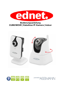 Bedienungsanleitung Ednet Cube IP Kamera