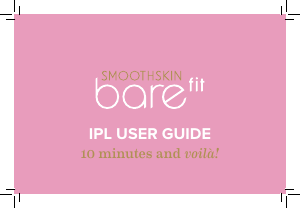 Bedienungsanleitung Smoothskin Bare Fit IPL gerät
