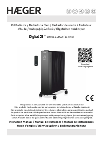 Εγχειρίδιο Haeger OH-011.009A Θερμάστρα