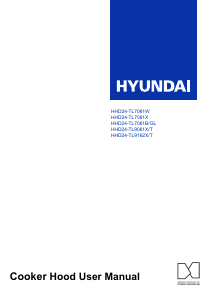 Εγχειρίδιο Hyundai HHD24-TL7061B/GL Απορροφητήρας