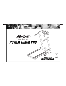 Handleiding LifeGear 97370 Power Track Pro Loopband
