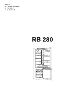 사용 설명서 가게나우 RB280900 양문형 냉장고