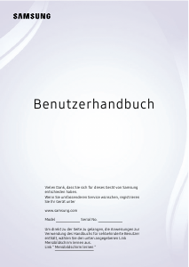 Bedienungsanleitung Samsung S32DG802SU LED monitor