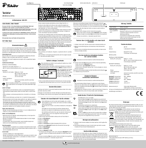 Manual Tchibo 652 091 Keyboard