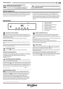 Manual de uso Whirlpool WHSD18F073C1 Congelador