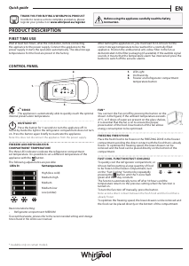 Manual Whirlpool WHC18D041A1 Fridge-Freezer