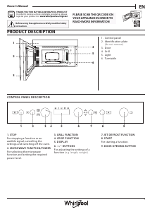 Manual Whirlpool WMN464BX Microwave