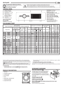 Bruksanvisning Whirlpool FFB 8489 WV EE Tvättmaskin
