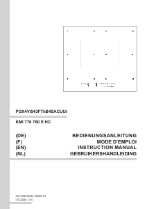Mode d’emploi Amica KMI 776 760 E HC Table de cuisson
