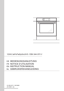Bedienungsanleitung Amica EBX 944 870 V Backofen