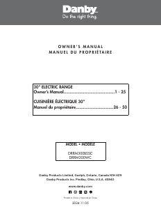 Manual Danby DRRM300BSSC Range
