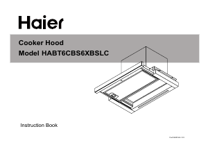 Bedienungsanleitung Haier HABT6CBS6XBSLC Dunstabzugshaube